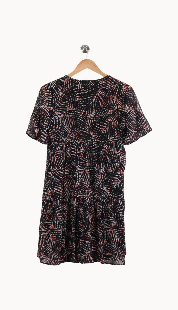 Robe Courte Noire et Rose - Taille S/36 de la marque One Step | PARAD69072 - Vendu par Paradigme - Image 4