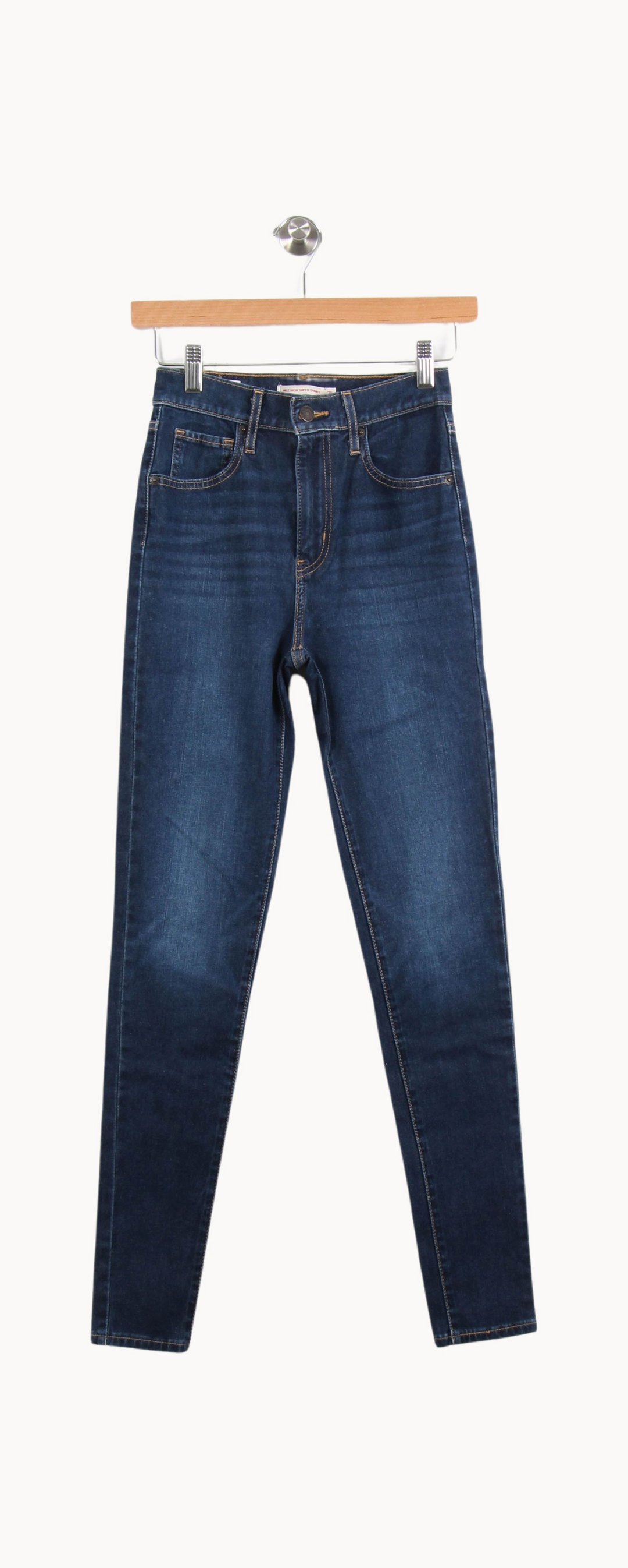 Jean Skinny Bleu - Taille XS/34 de la marque Levi's | PARAD64940 - Vendu par Paradigme - Image 2