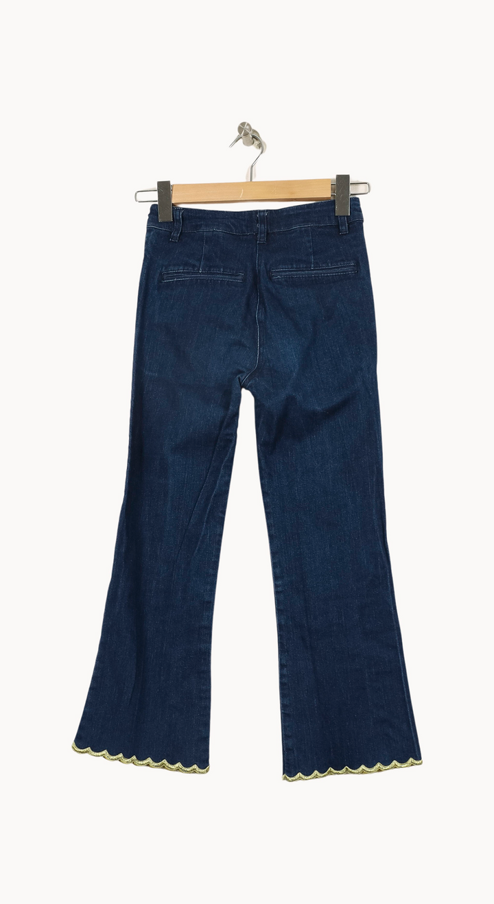 Jean Évasé Bleu - Taille XS/34 de la marque Manoush | PARAD45313 - Vendu par Paradigme - Image 4