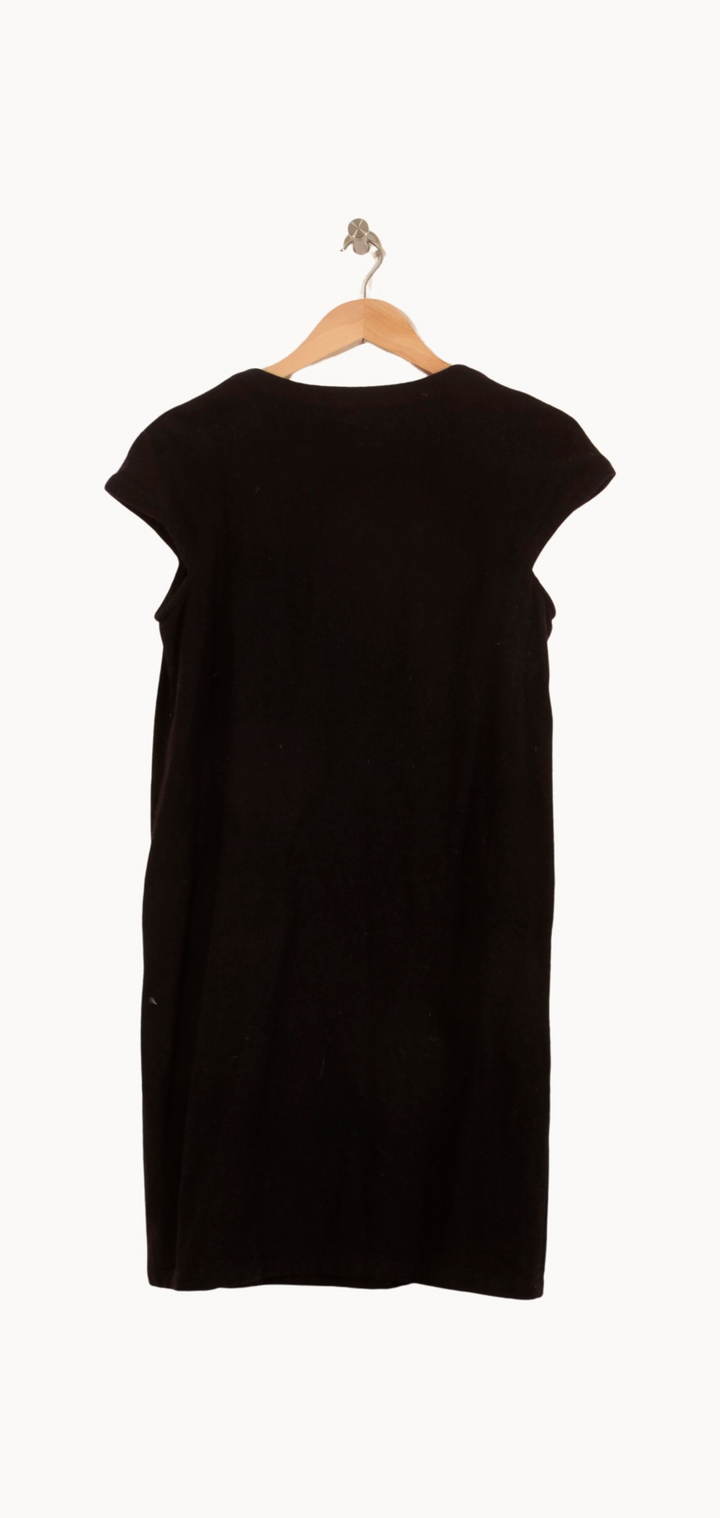 Robe Noire - Taille L/40 de la marque Tara Jarmon | PARAD39675 - Vendu par Paradigme - Image 4