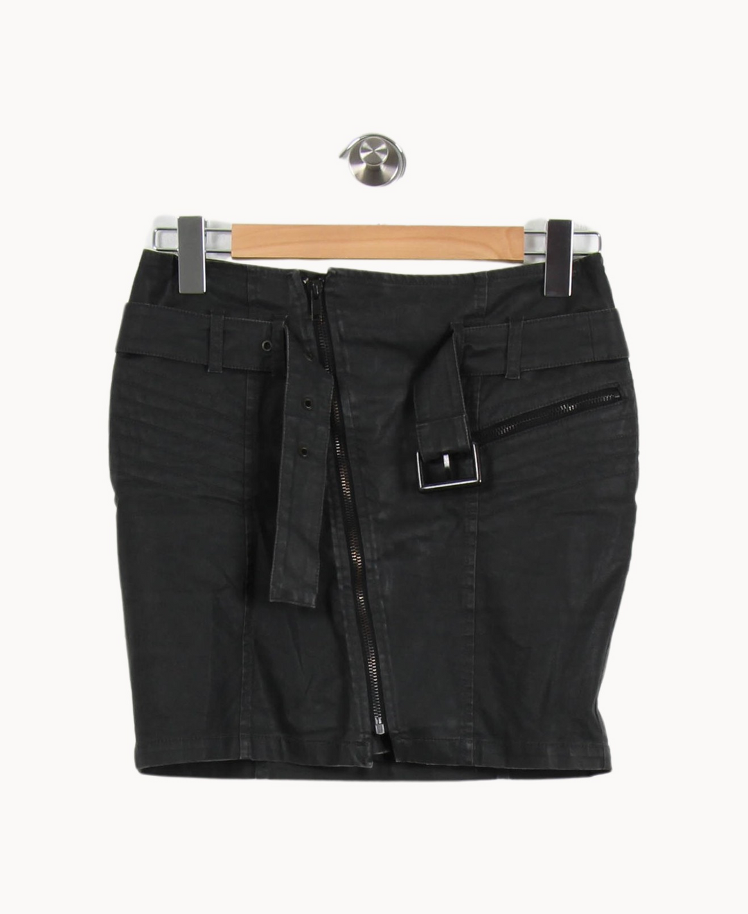 Jupe Courte Noire - Taille S/36 de la marque IKKS | PARAD53994 - Vendu par Paradigme - Image 2