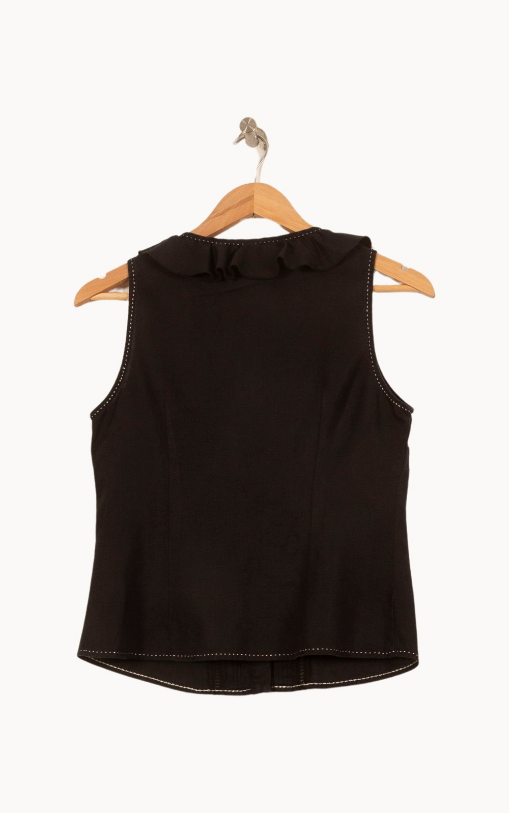 Top noir - Taille M/38 de la marque Rodier | PARAD38948 - Vendu par Paradigme - Image 4