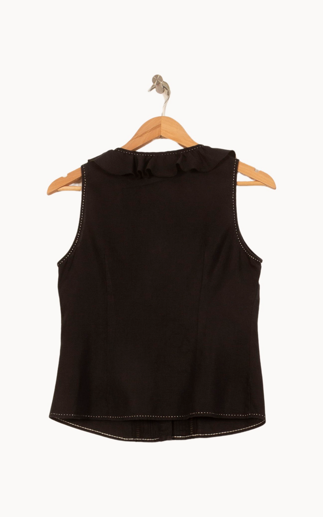 Top noir - Taille M/38 de la marque Rodier | PARAD38948 - Vendu par Paradigme - Image 4