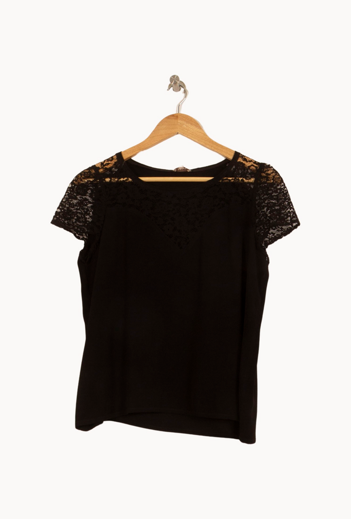 Blouse Noire - Taille L/40 de la marque Pablo | PARAD18857 - Vendu par Paradigme - Image 2