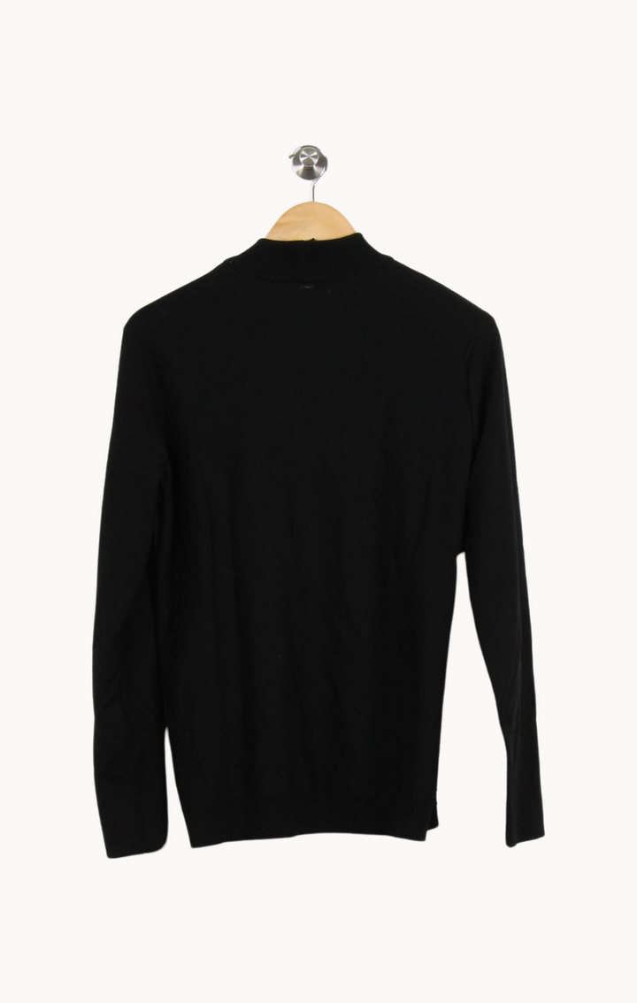 Pull Noir - Taille M/38 de la marque IKKS | PARAD54004 - Vendu par Paradigme - Image 4