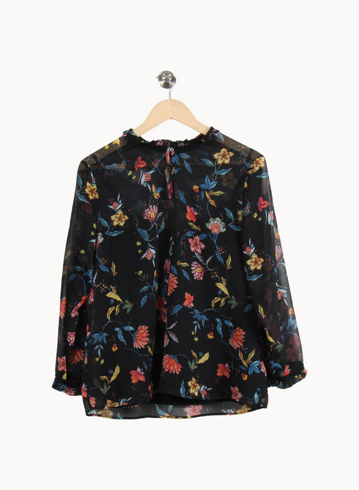 Blouse Fleurie Multicolore - Taille XL/42 de la marque One Step | PARAD66625 - Vendu par Paradigme - Image 2