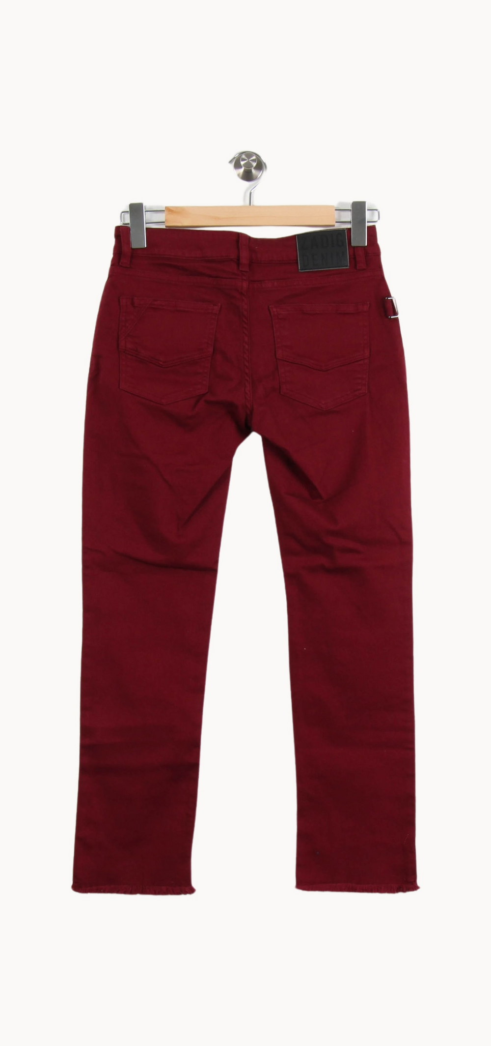 Jean Bordeaux - Taille S/36 de la marque Zadig&Voltaire | PARAD62350 - Vendu par Paradigme - Image 4
