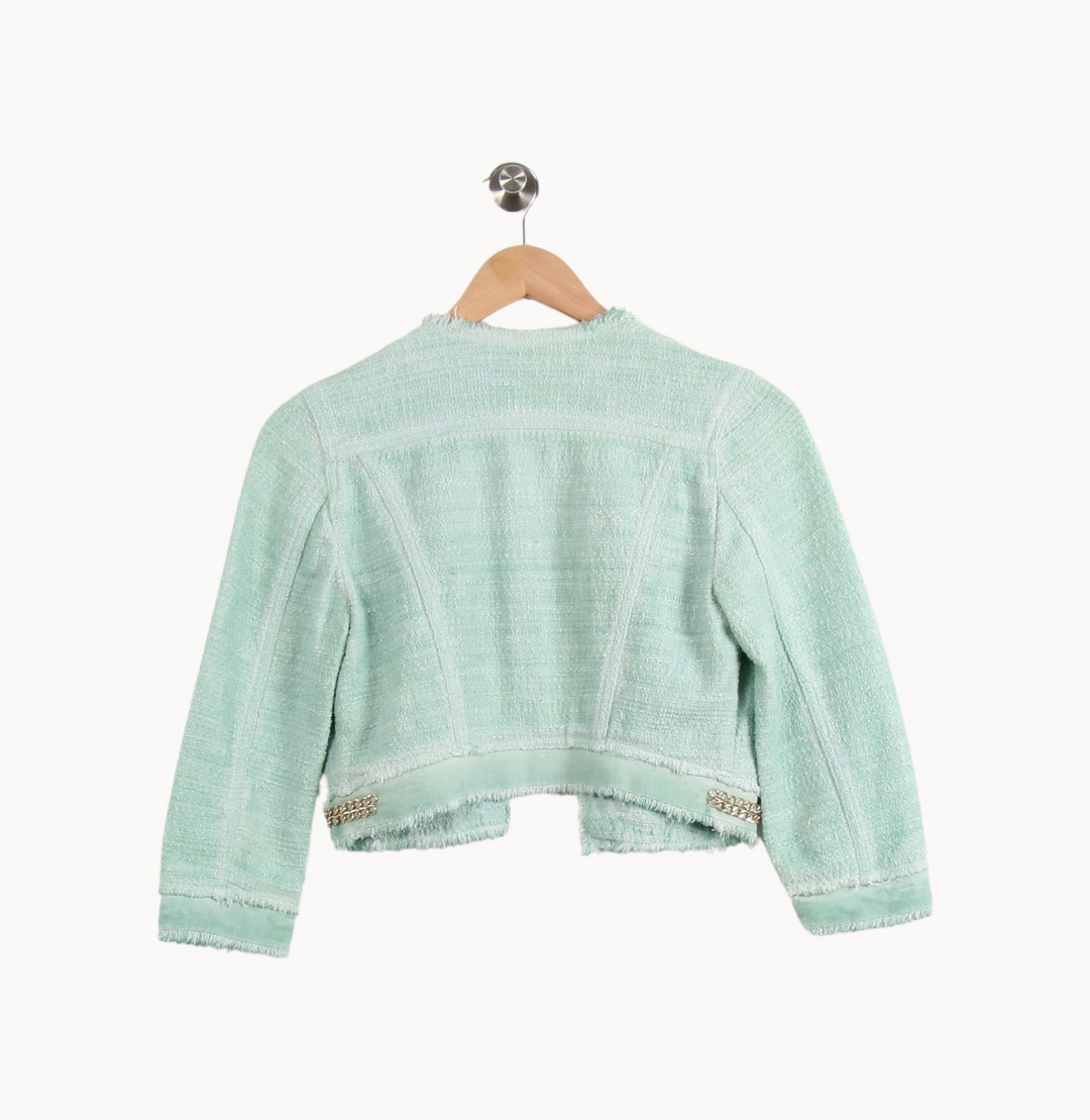 Veste Courte Verte - Taille XS/34 de la marque Liu Jo | PARAD66594 - Vendu par Paradigme - Image 4