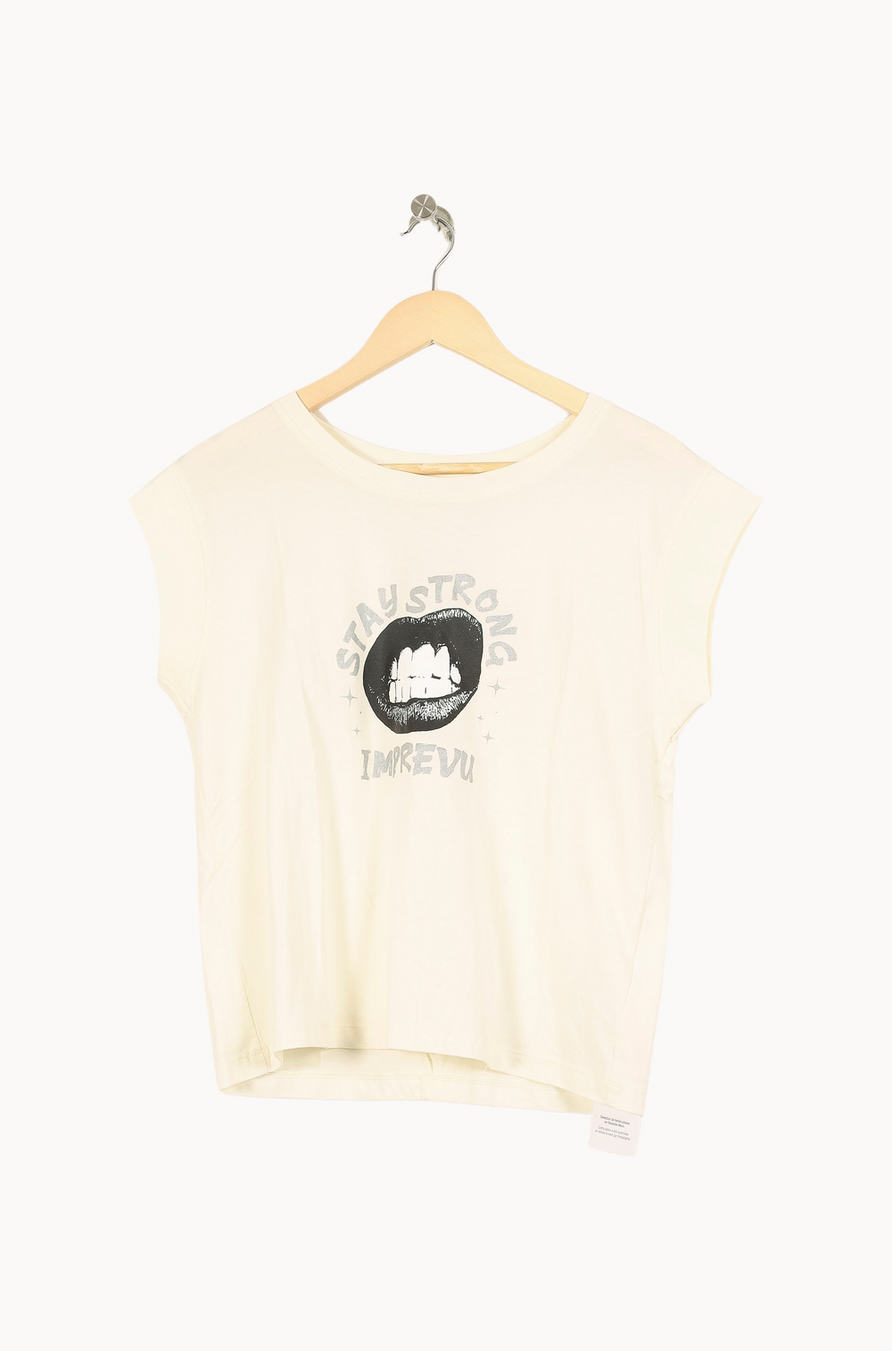 Tee-shirt Blanc - Taille S/36 de la marque Imprevu | PARAD67667 - Vendu par Paradigme - Image 2