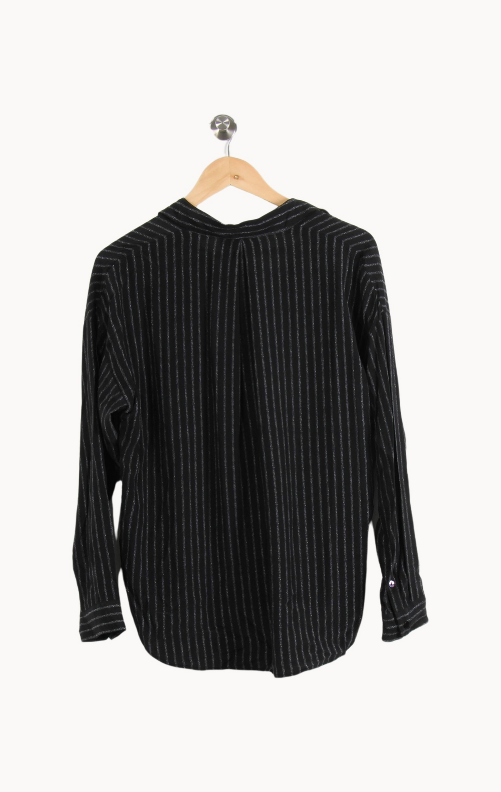 Chemise Noire et Blanche - Taille XS/34 de la marque The Kooples | PARAD44962 - Vendu par Paradigme - Image 4