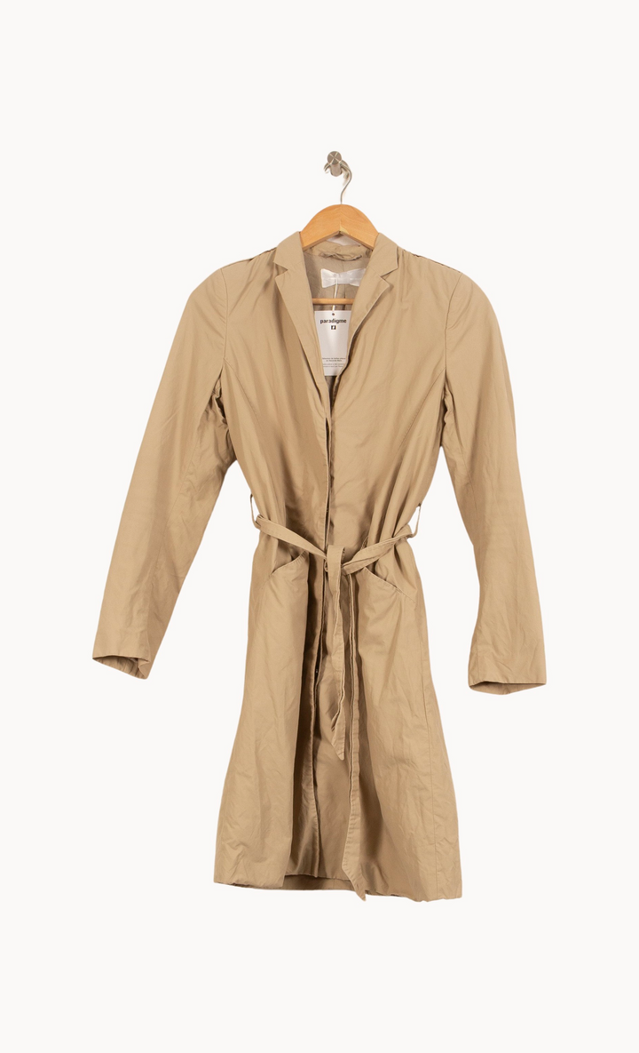 Trench Beige - Taille XS/34 de la marque Filippa K | PARAD63486 - Vendu par Paradigme - Image 2