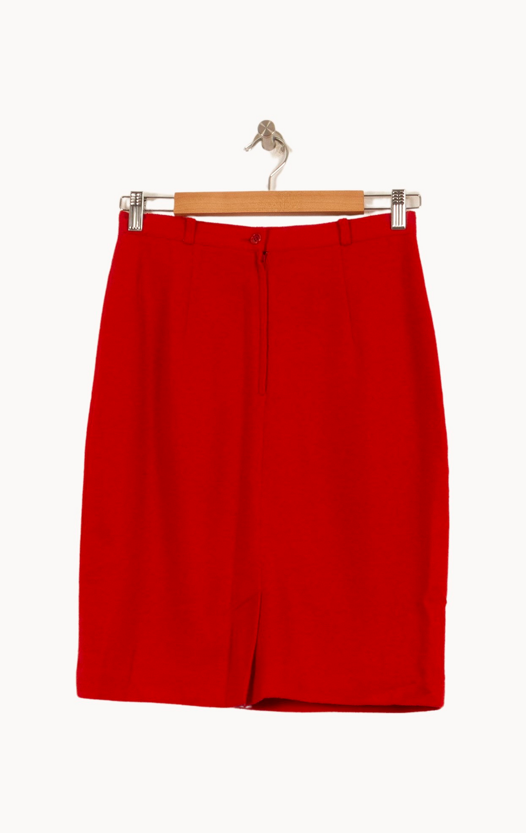 Jupe Droite Rouge - Taille L/40 de la marque Gerard Darel | PARAD65105 - Vendu par Paradigme - Image 4