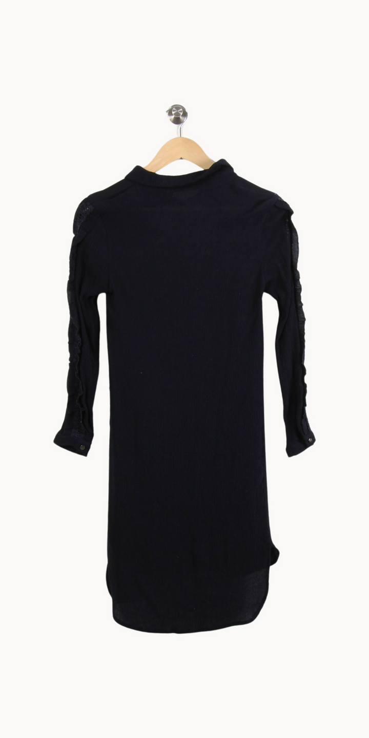 Robe Chemise Bleue - Taille XS/34 de la marque Suncoo | PARAD66639 - Vendu par Paradigme - Image 4