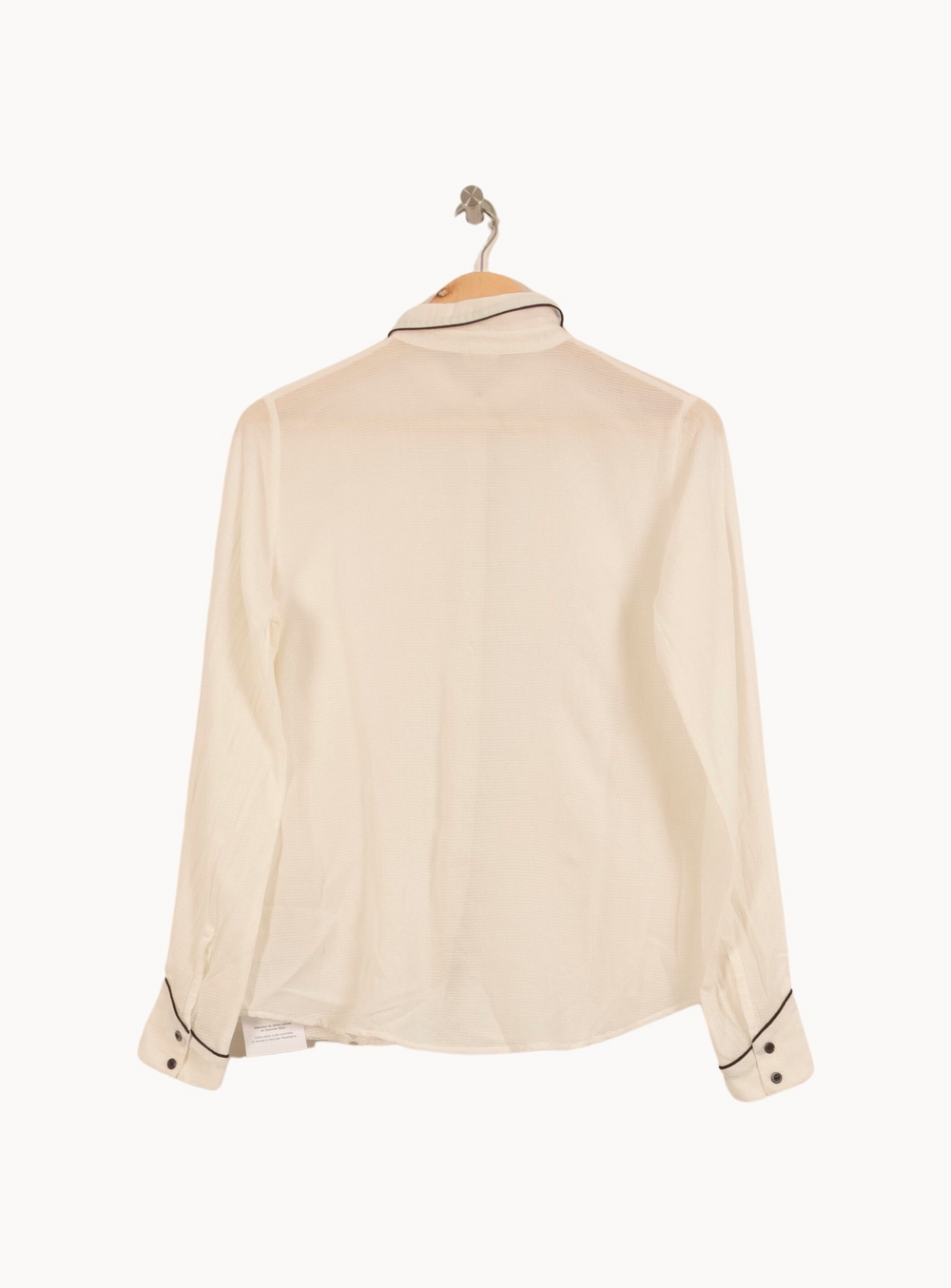 Chemise Blanche et Noire - Taille L/40 de la marque Ekyog | PARAD53585 - Vendu par Paradigme - Image 4