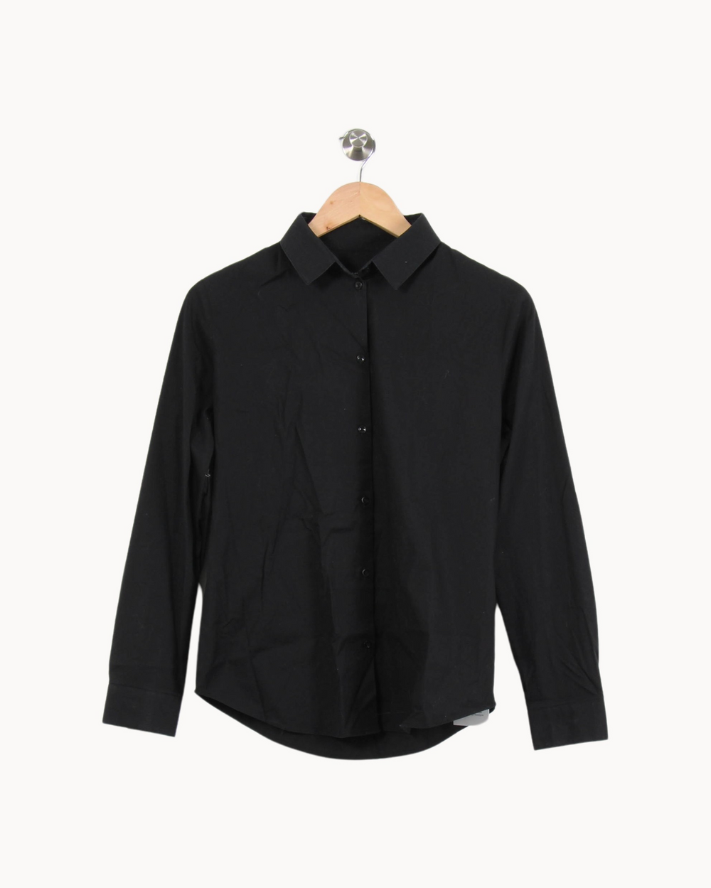 Chemise Noire - Taille M/38 de la marque The Kooples | PARAD67043 - Vendu par Paradigme - Image 2