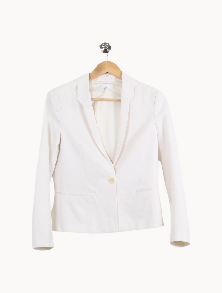 Veste Blanche - Taille S/36 de la marque Filippa K | PARAD26392 - Vendu par Paradigme - Image 2