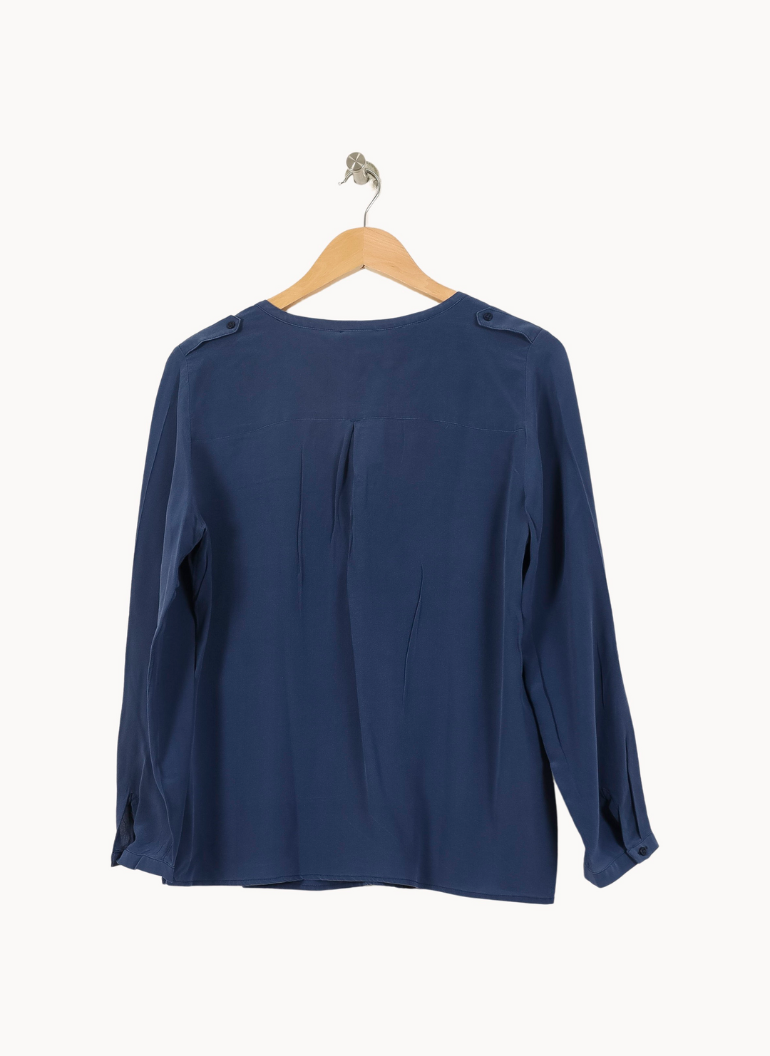 Blouse Bleue - Taille XL/42 de la marque Caroll | PARAD68998 - Vendu par Paradigme - Image 4