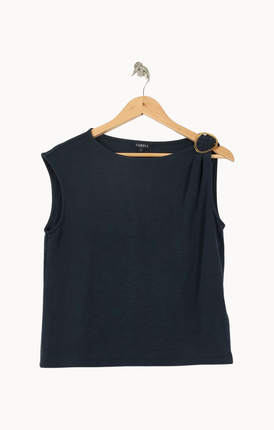 Débardeur Bleu - Taille S/36 de la marque Caroll | PARAD67836 - Vendu par Paradigme - Image 2