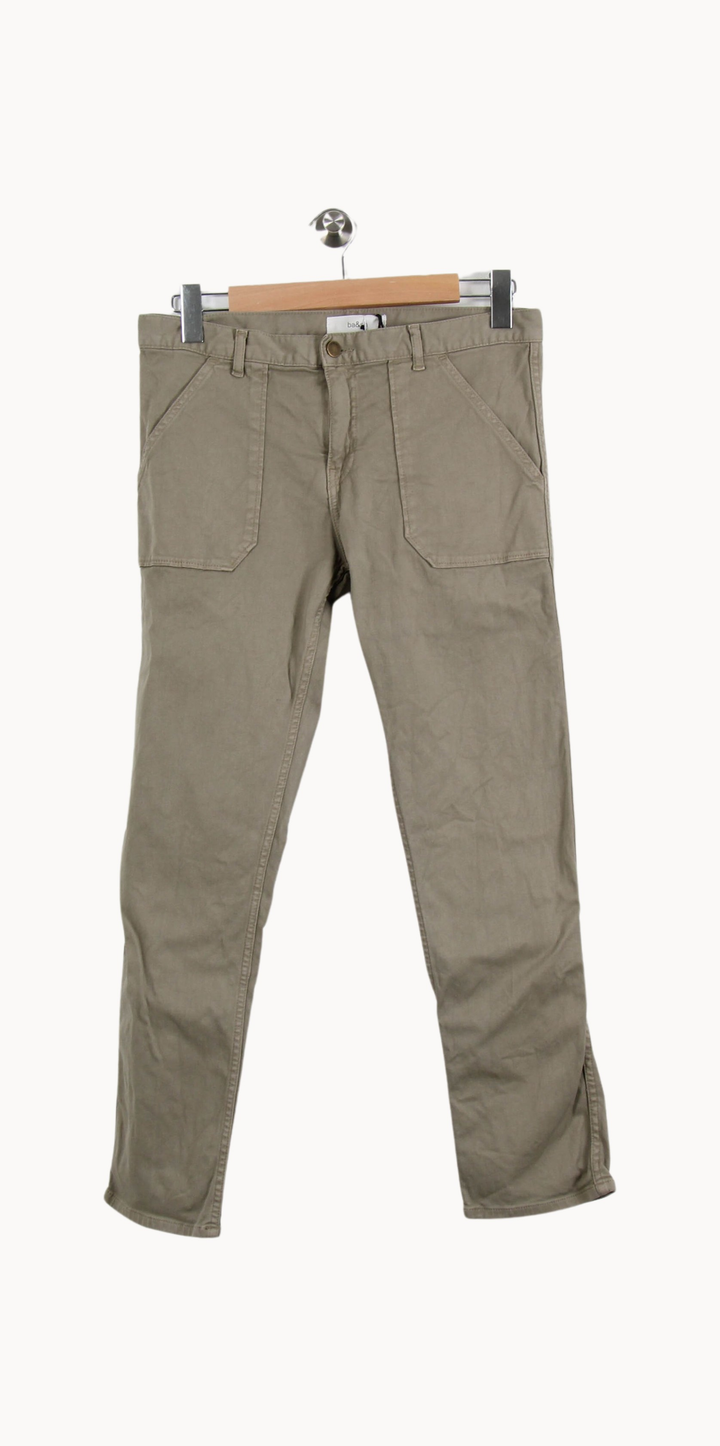 Pantalon Vert - Taille L/40 de la marque ba&sh | PARAD67117 - Vendu par Paradigme - Image 2