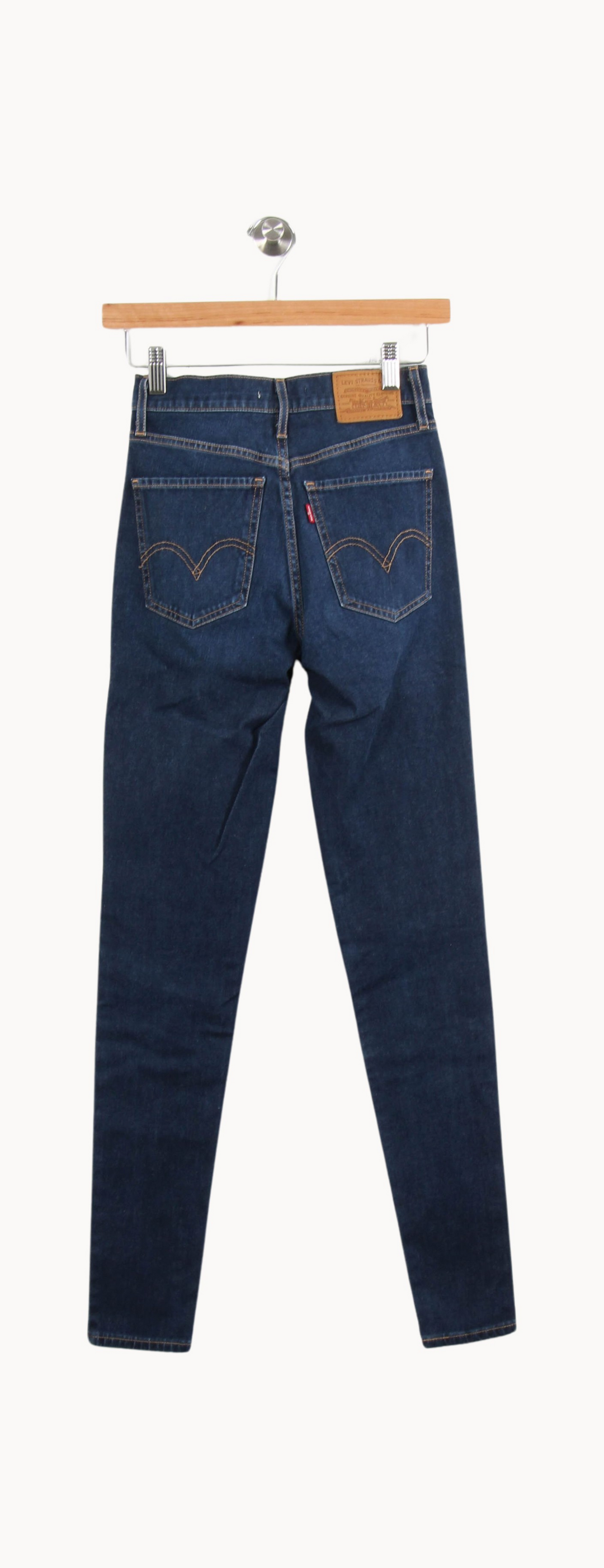 Jean Skinny Bleu - Taille XS/34 de la marque Levi's | PARAD64940 - Vendu par Paradigme - Image 4