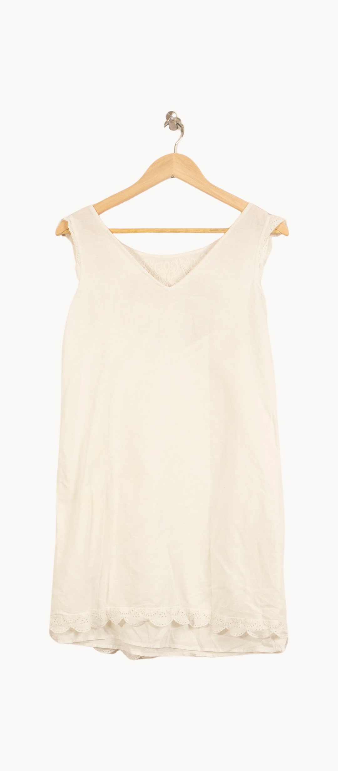 Robe Blanche - Taille XS/34 de la marque Sézane | PARAD13773 - Vendu par Paradigme - Image 4