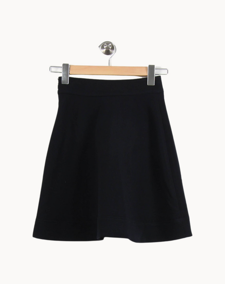 Jupe Courte Bleue - Taille XS/34 de la marque Claudie Pierlot | PARAD55659 - Vendu par Paradigme - Image 4
