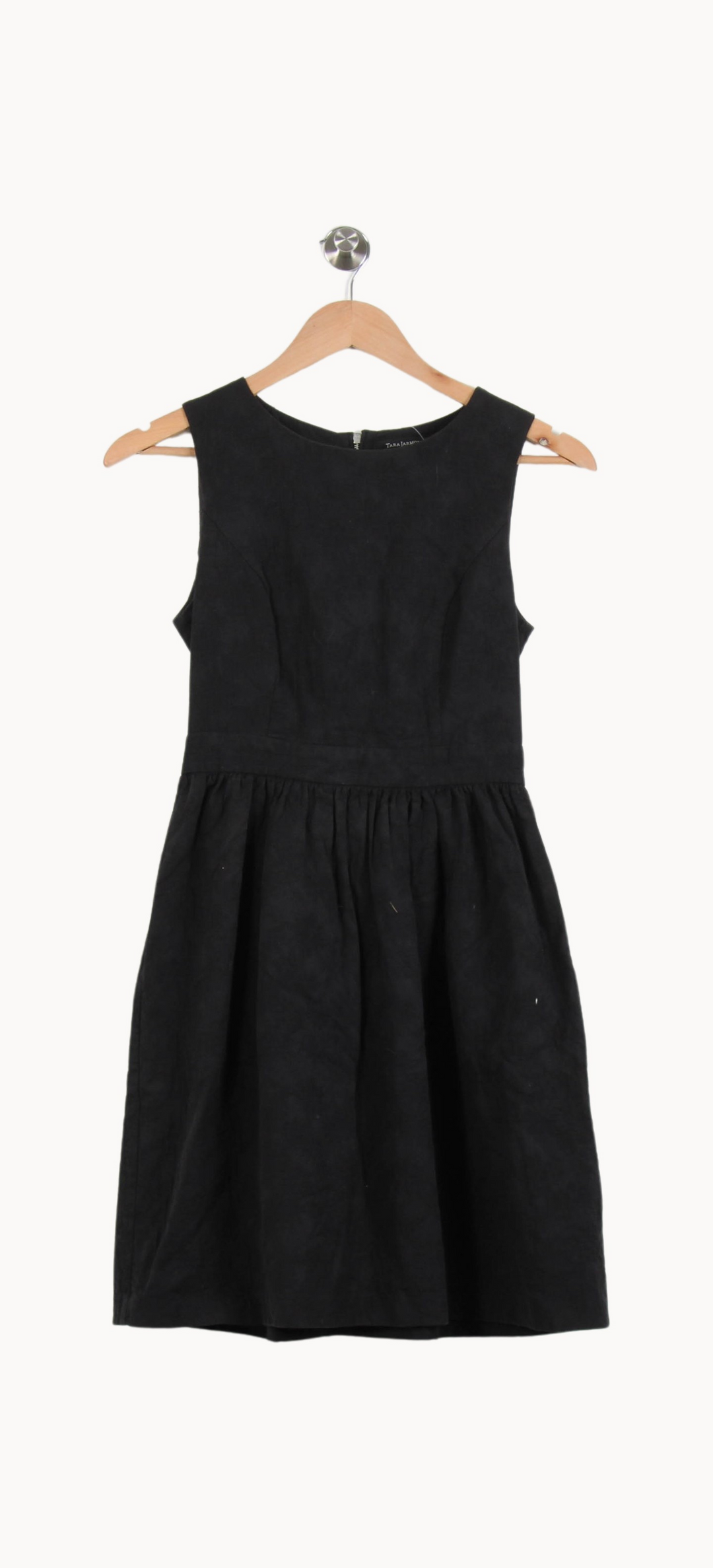 Robe Courte Noire - Taille S/36 de la marque Tara Jarmon | PARAD53454 - Vendu par Paradigme - Image 2