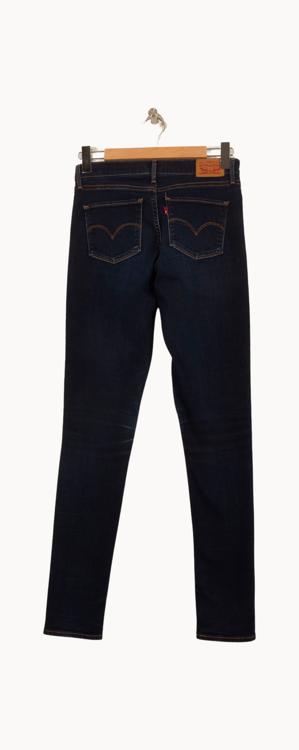 Jean Skinny Bleu - Taille S/36 de la marque Levi's | PARAD63017 - Vendu par Paradigme - Image 4