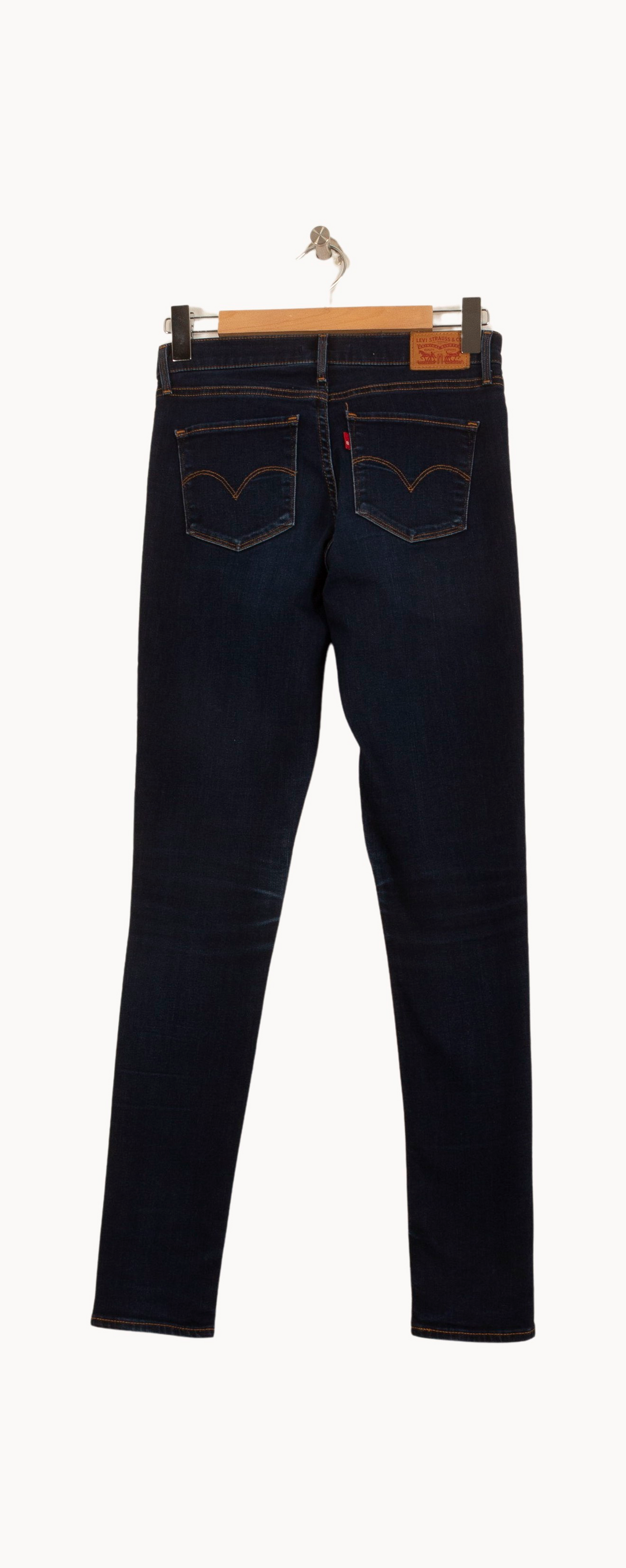Jean Skinny Bleu - Taille S/36 de la marque Levi's | PARAD63017 - Vendu par Paradigme - Image 4