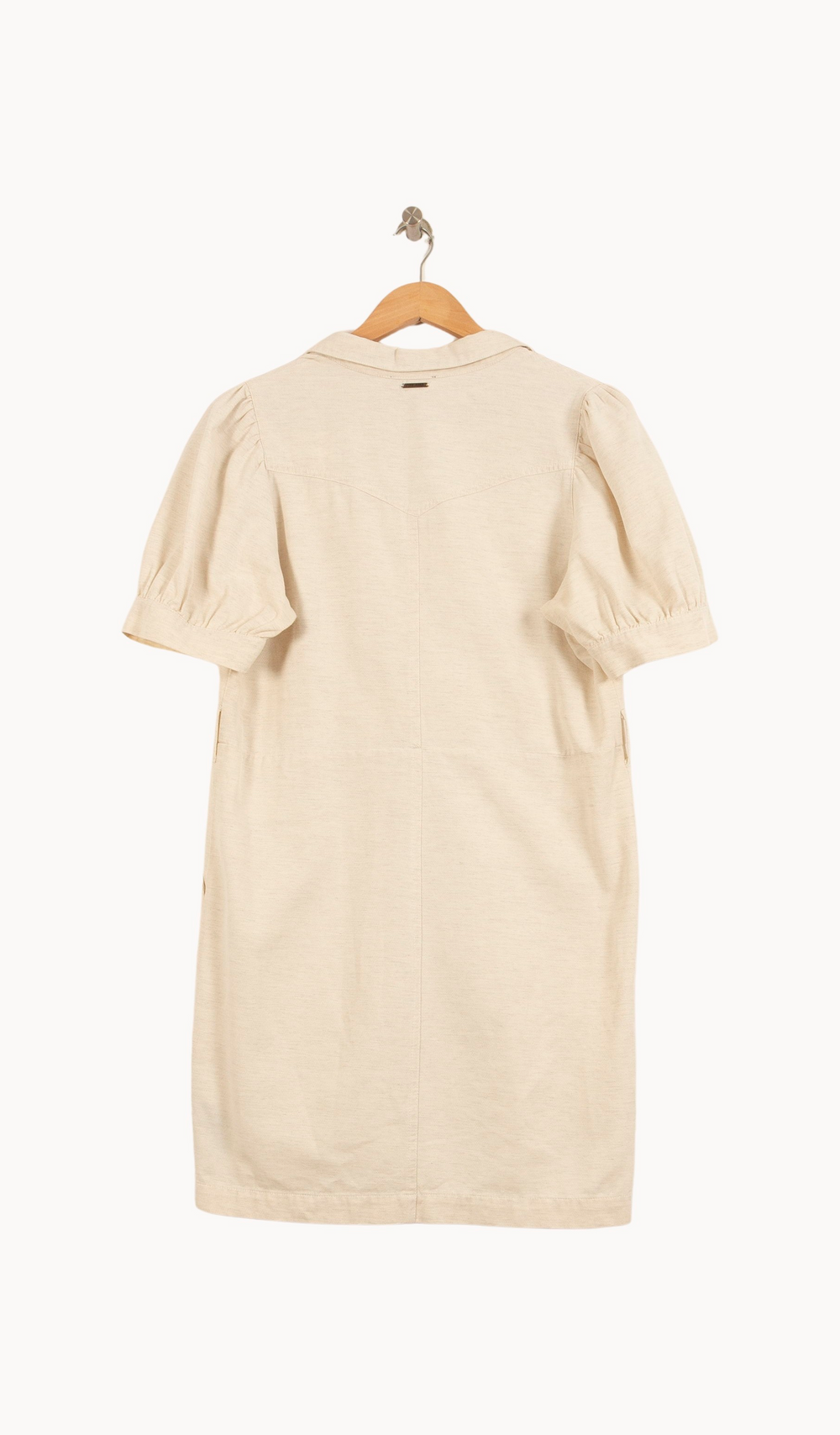 Robe Chemise Beige - Taille L/40 de la marque One Step | PARAD63805 - Vendu par Paradigme - Image 4