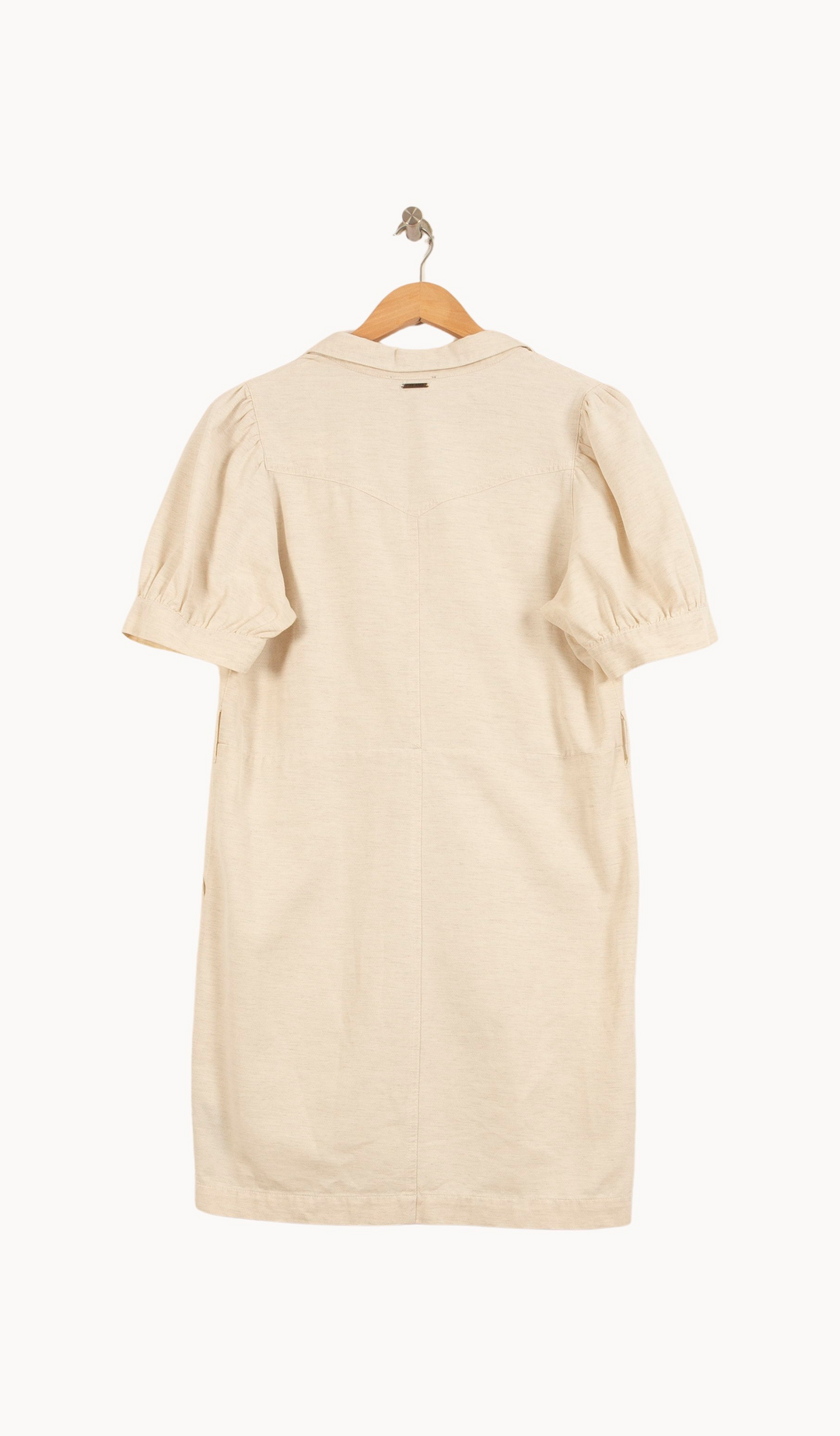 Robe Chemise Beige - Taille L/40 de la marque One Step | PARAD63805 - Vendu par Paradigme - Image 4