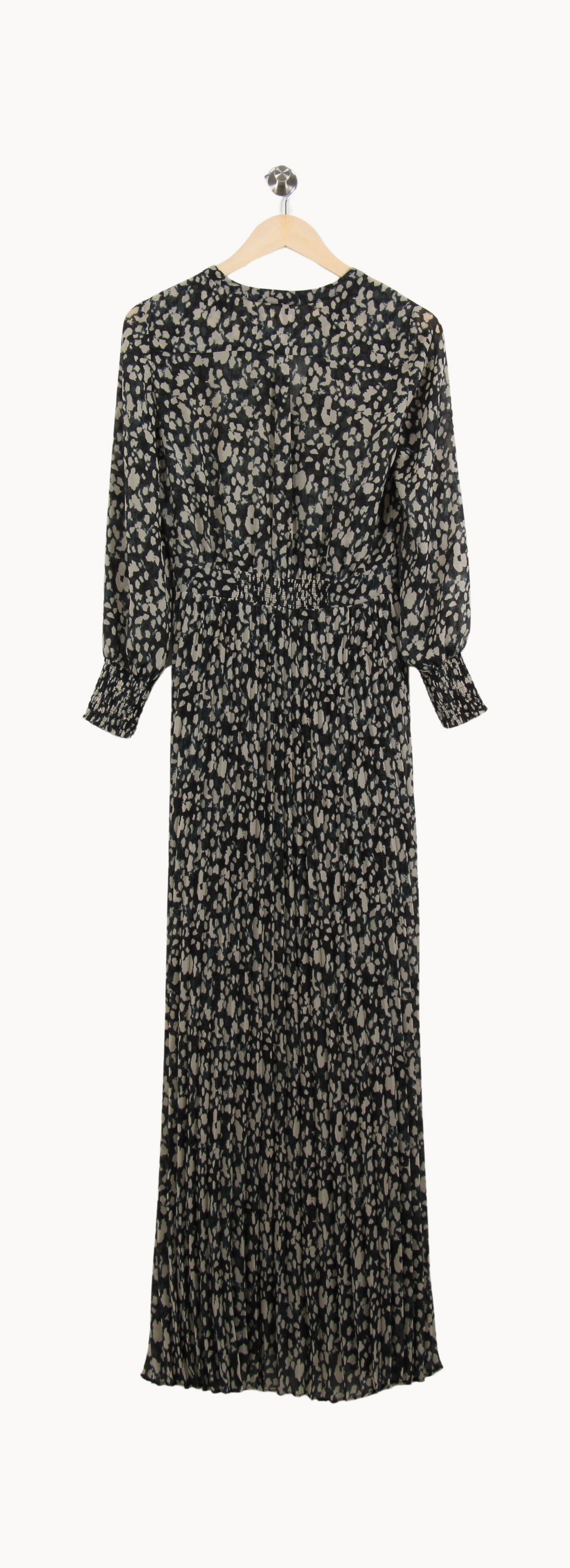 Robe Longue Noire et Beige - Taille XS/34 de la marque ba&sh | PARAD53064 - Vendu par Paradigme - Image 4