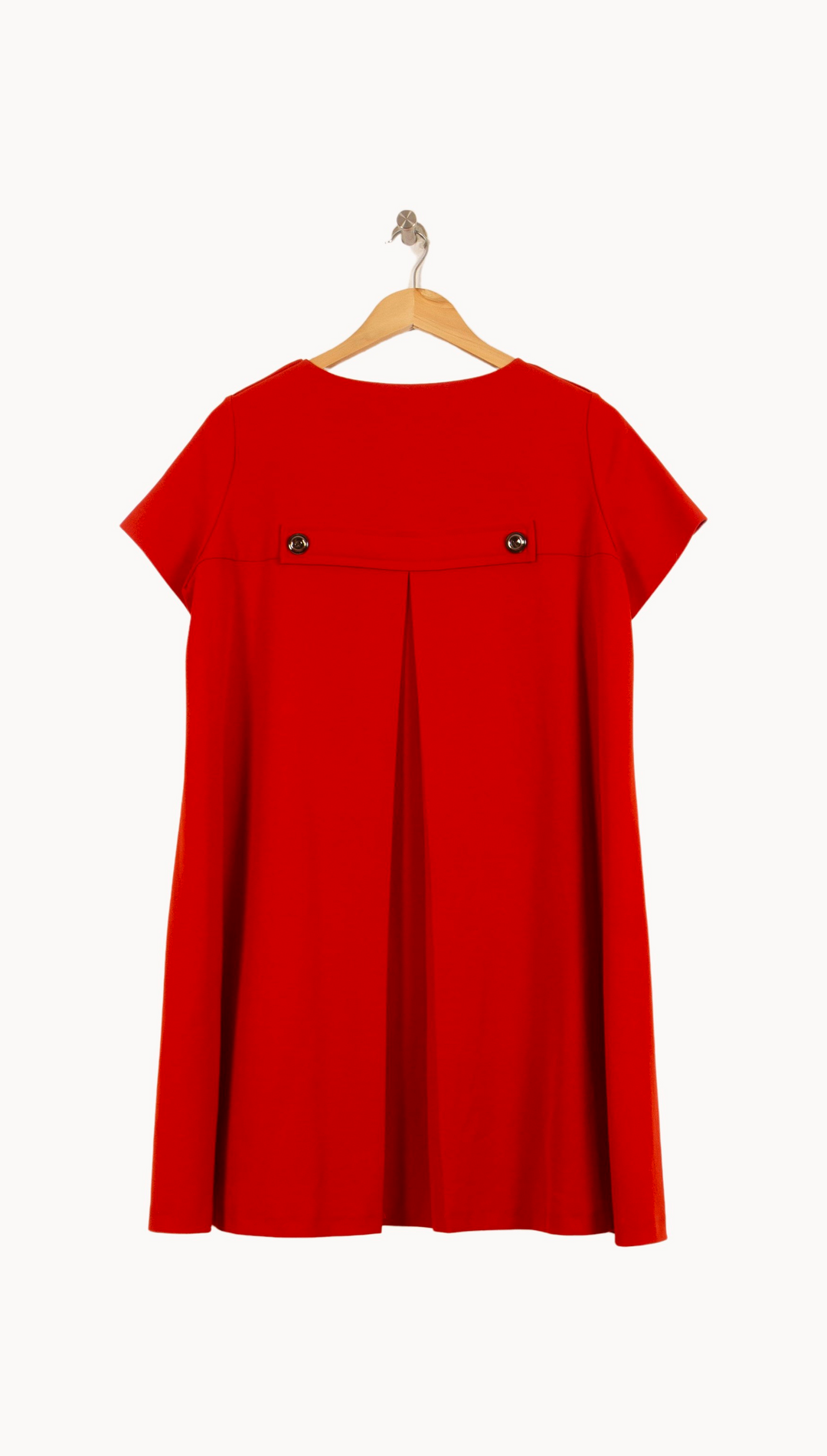 Robe Trapèze Rouge - Taille L/40 de la marque Paul & Joe | PARAD63809 - Vendu par Paradigme - Image 4