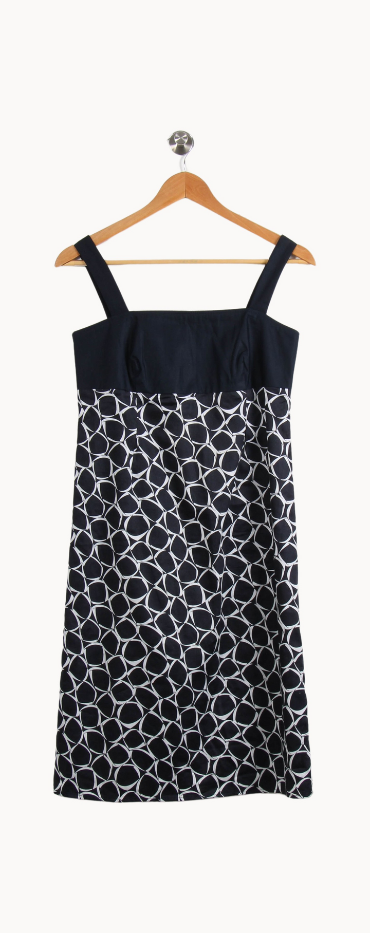 Robe Midi Noire et Blanche - Taille S/36 de la marque Maison 123 | PARAD39883 - Vendu par Paradigme - Image 2