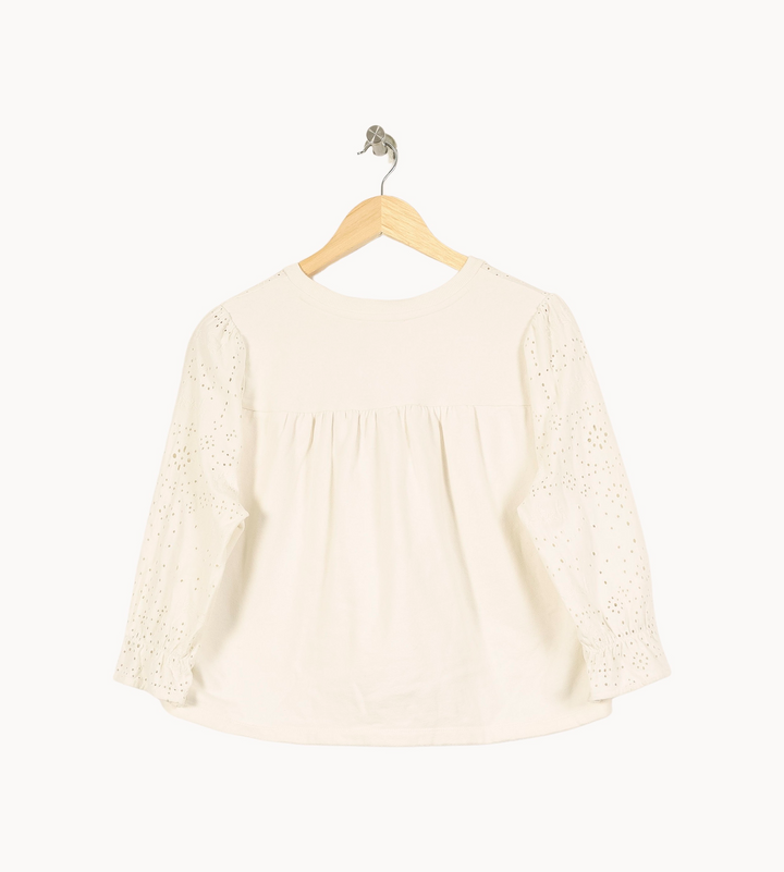 Pull Blanc - Taille S/36 de la marque ba&sh | PARAD34339 - Vendu par Paradigme - Image 4