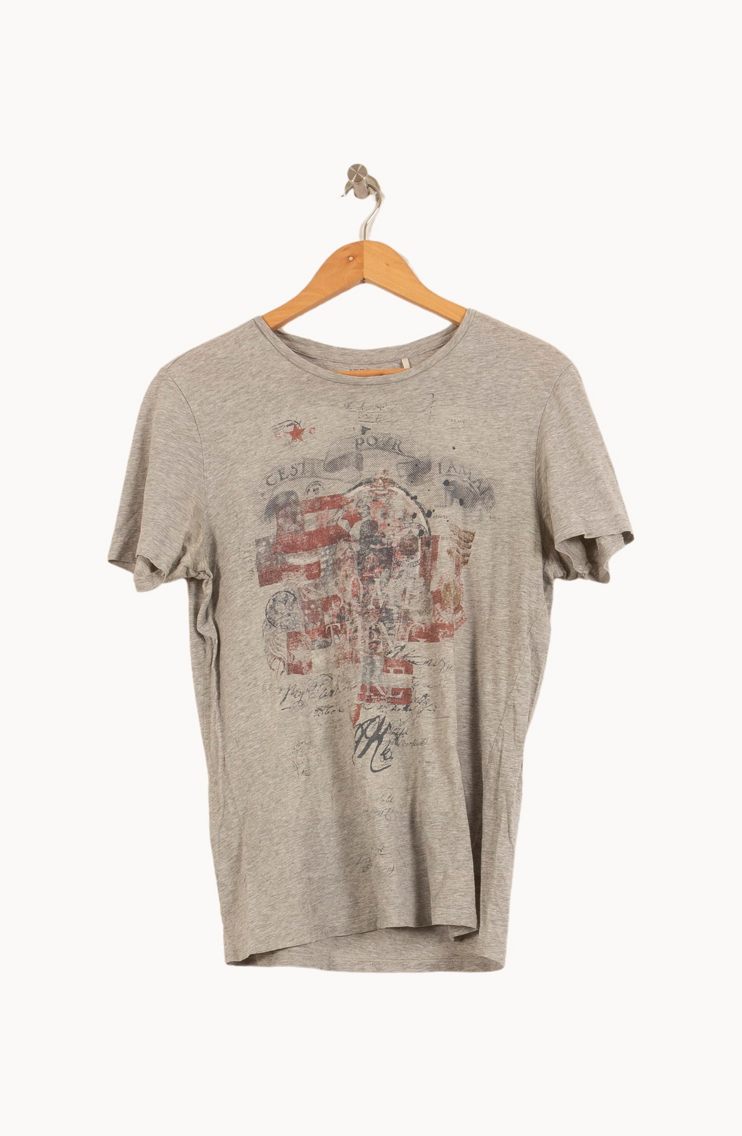 Tee-shirt Gris - Taille M/38 de la marque IKKS | PARAD64987 - Vendu par Paradigme - Image 2