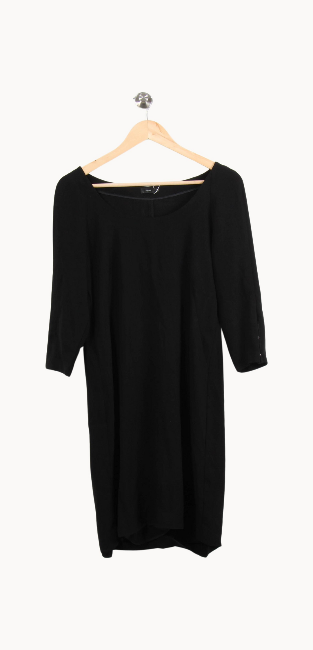 Robe Midi Noire - Taille S/36 de la marque Filippa K | PARAD64928 - Vendu par Paradigme - Image 2