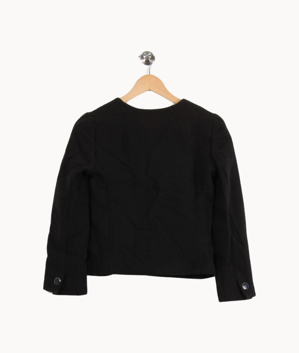 Veste Noire - Taille S/36 de la marque Tara Jarmon | PARAD50850 - Vendu par Paradigme - Image 2