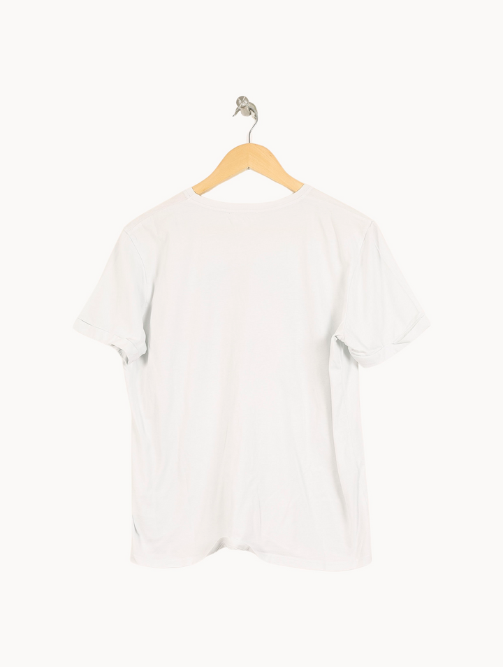 Tee-shirt Blanc - Taille L/40 de la marque Maison 123 | PARAD69411 - Vendu par Paradigme - Image 4