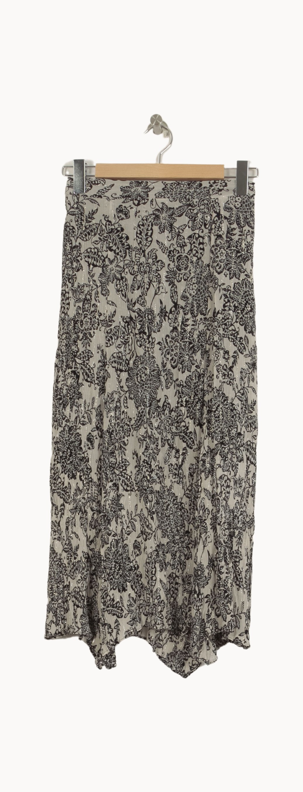 Jupe Longue Blanche et Noire - Taille S/36 de la marque ZAPA | PARAD53233 - Vendu par Paradigme - Image 2