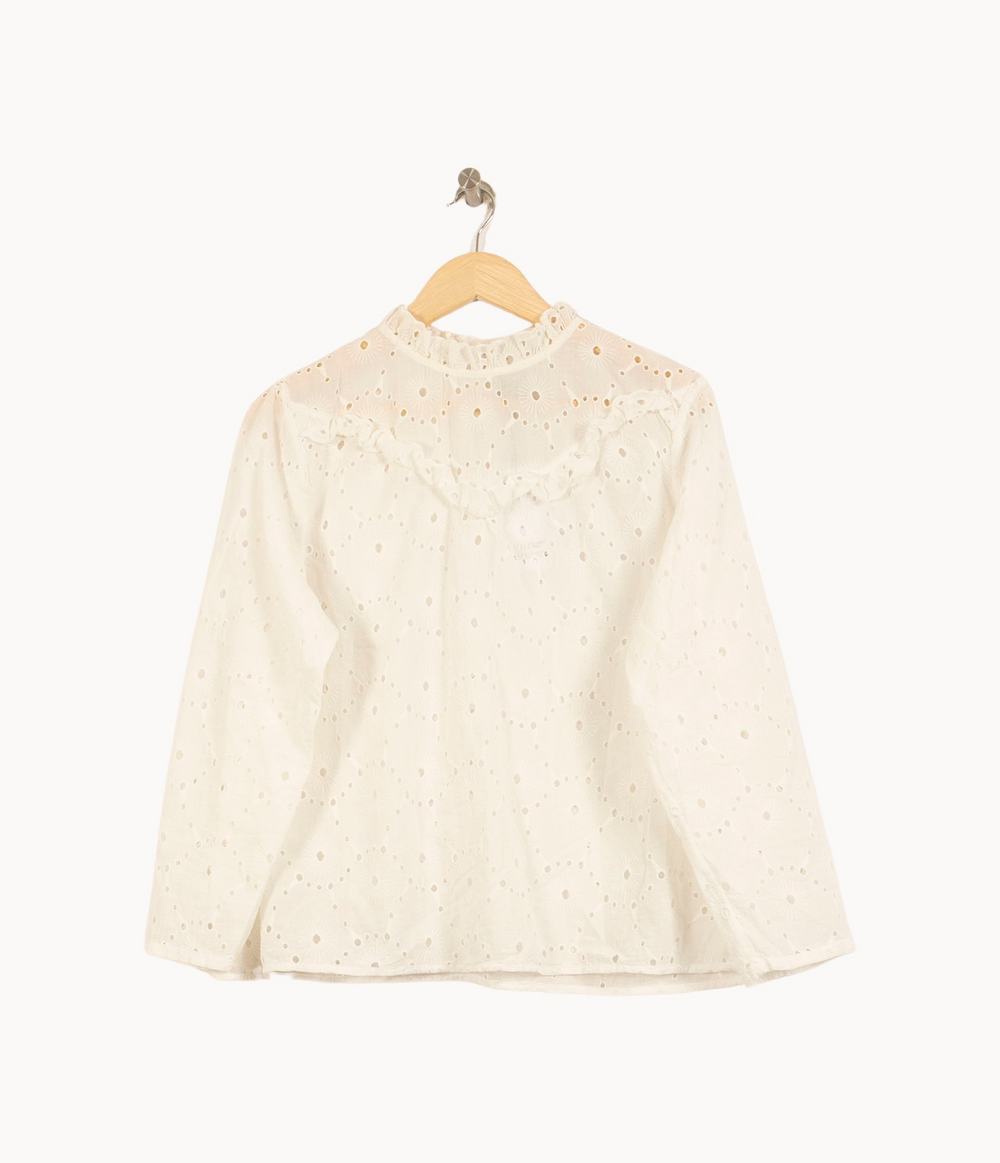Blouse Blanche - Taille XL/42 de la marque Galeries Lafayette | PARAD44969 - Vendu par Paradigme - Image 2