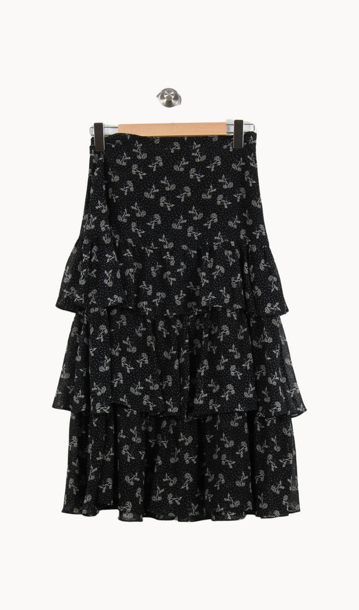 Jupe Longue Noire - Taille M/38 de la marque The Kooples | PARAD46324 - Vendu par Paradigme - Image 4
