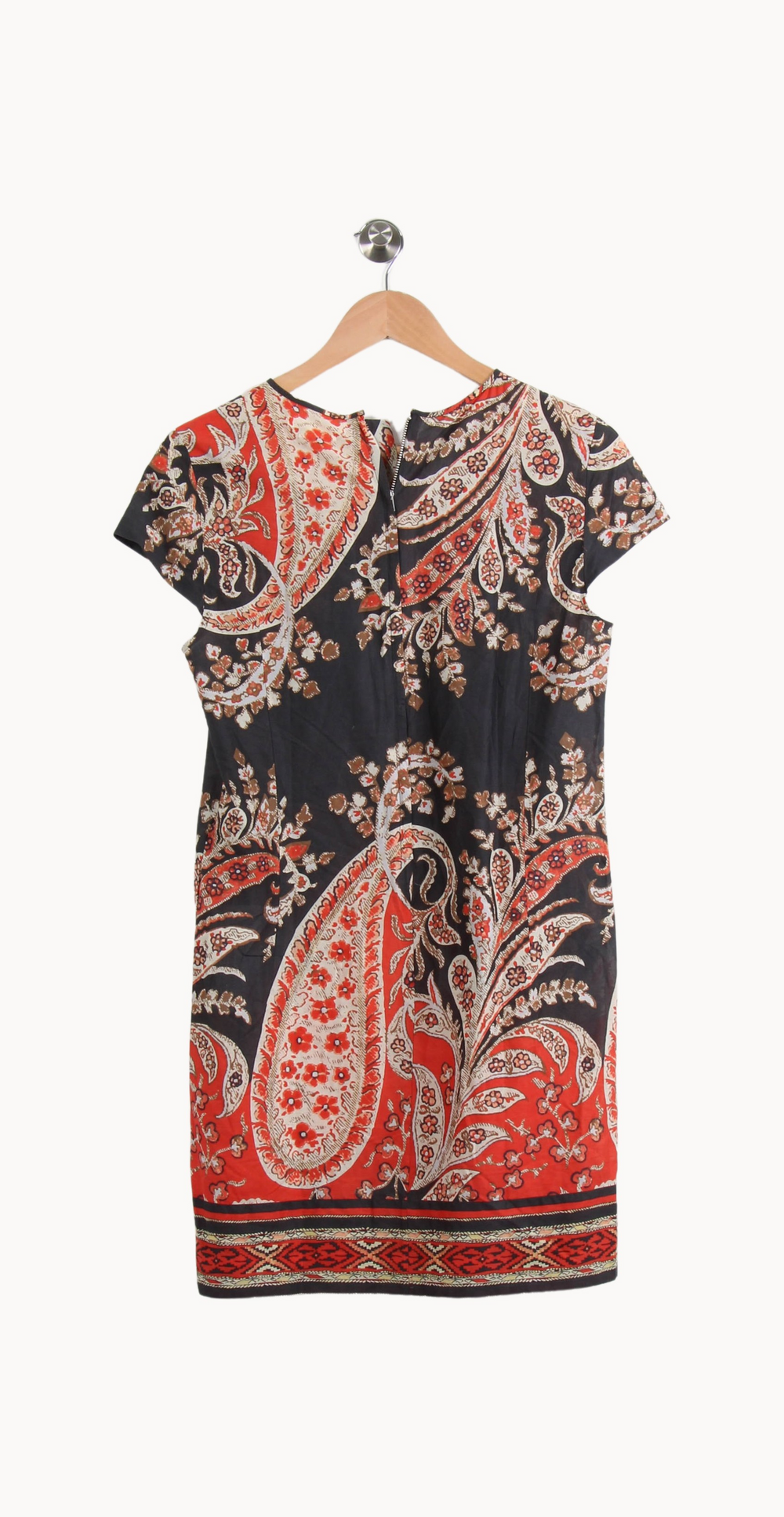 Robe Courte Noire et Rouge - Taille L/40 de la marque Isabel Marant étoile | PARAD65237 - Vendu par Paradigme - Image 4