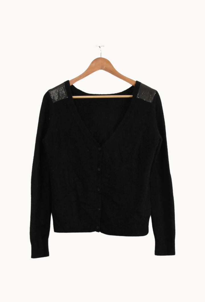 Gilet Noir - Taille M/38 de la marque IKKS | PARAD50966 - Vendu par Paradigme - Image 2