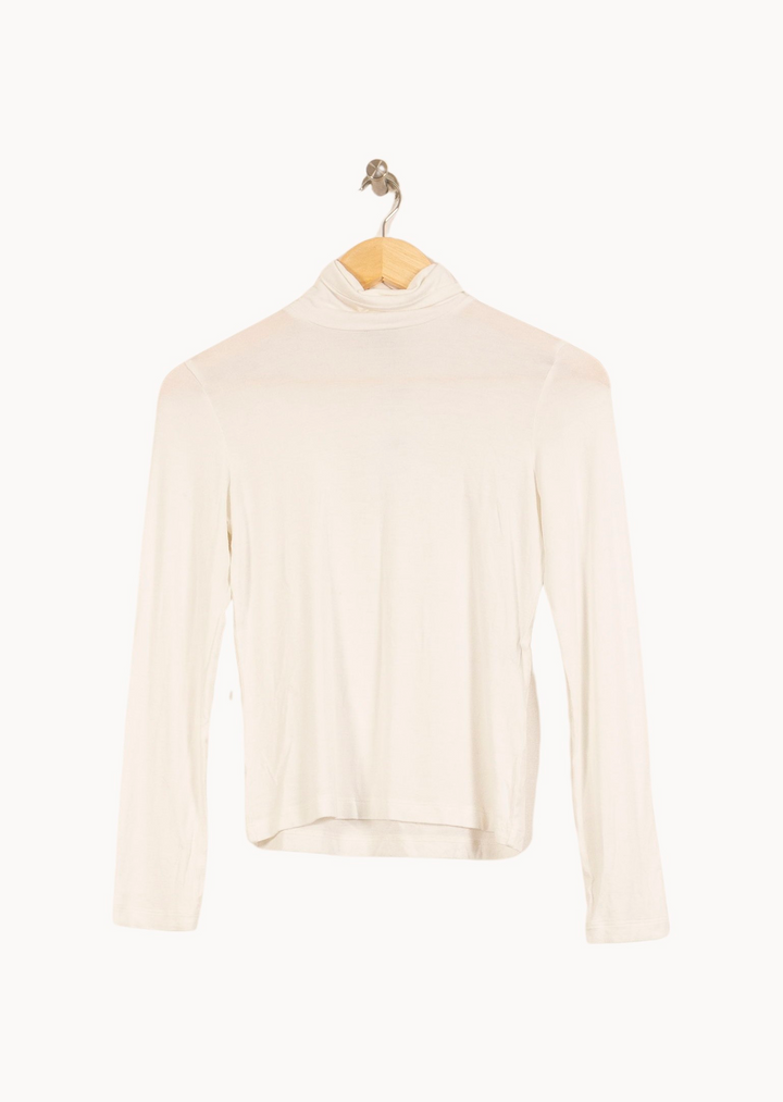 Sous-pull Blanc - Taille XS/34 de la marque Maison 123 | RVLI1141 - Vendu par Paradigme - Image 2