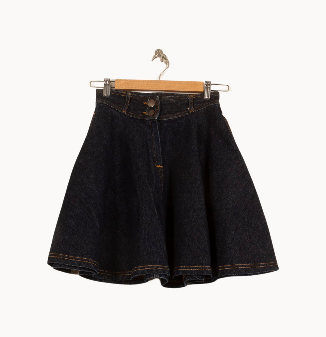 Jupe Patineuse Bleue - Taille S/36 de la marque Maje | PARAD37948 - Vendu par Paradigme - Image 2
