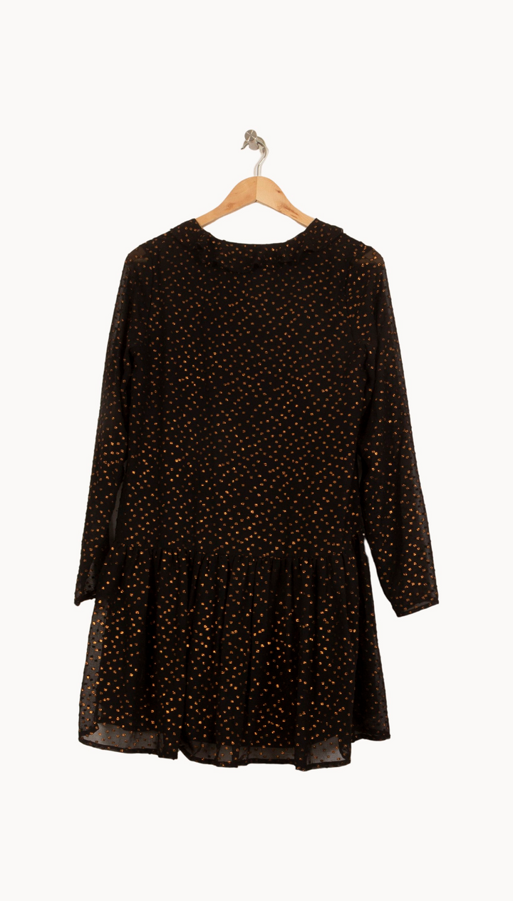 Robe Courte Noire et Dorée - Taille S/36 de la marque Karl Marc John | PARAD66470 - Vendu par Paradigme - Image 4