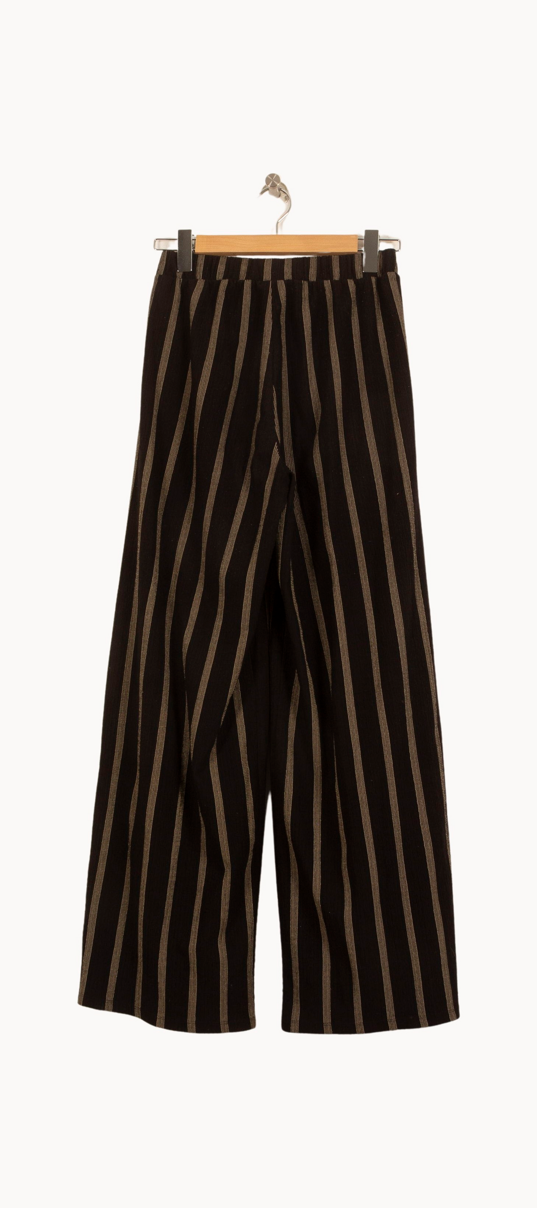 Pantalon Large Noir et Beige - Taille XS/34 de la marque La Fée Maraboutée | PARAD53541 - Vendu par Paradigme - Image 4