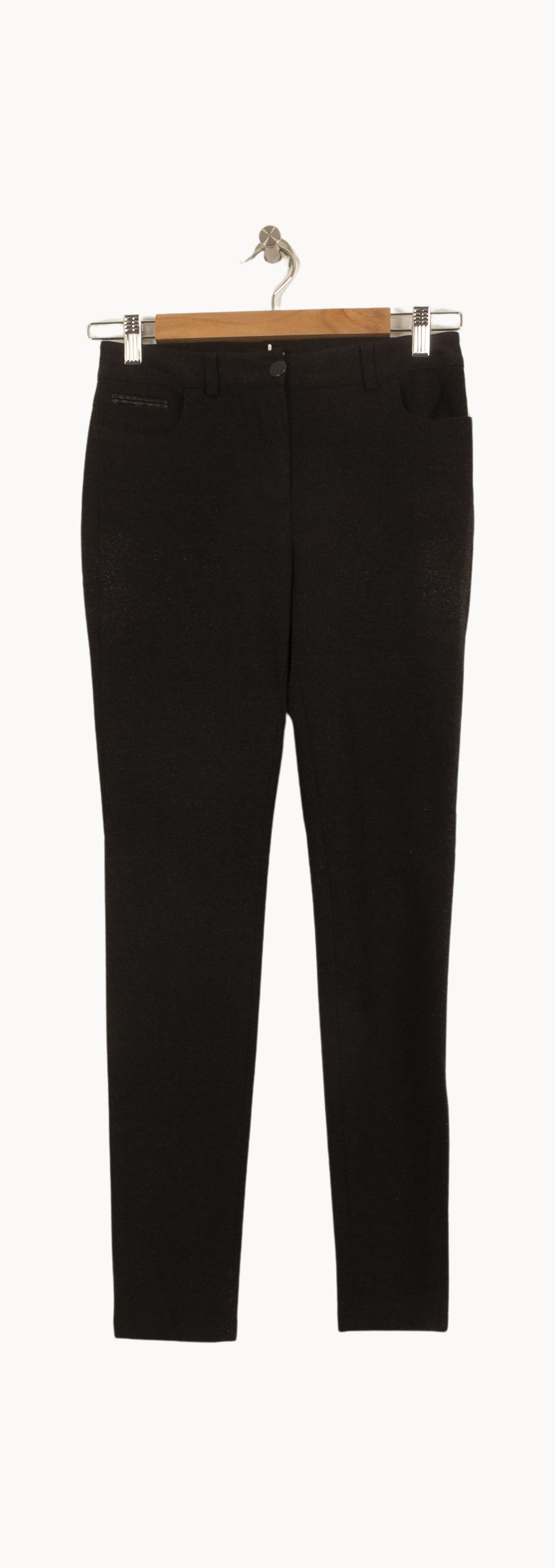 Pantalon Noir - Taille XS/34 de la marque Caroll | PARAD64131 - Vendu par Paradigme - Image 2