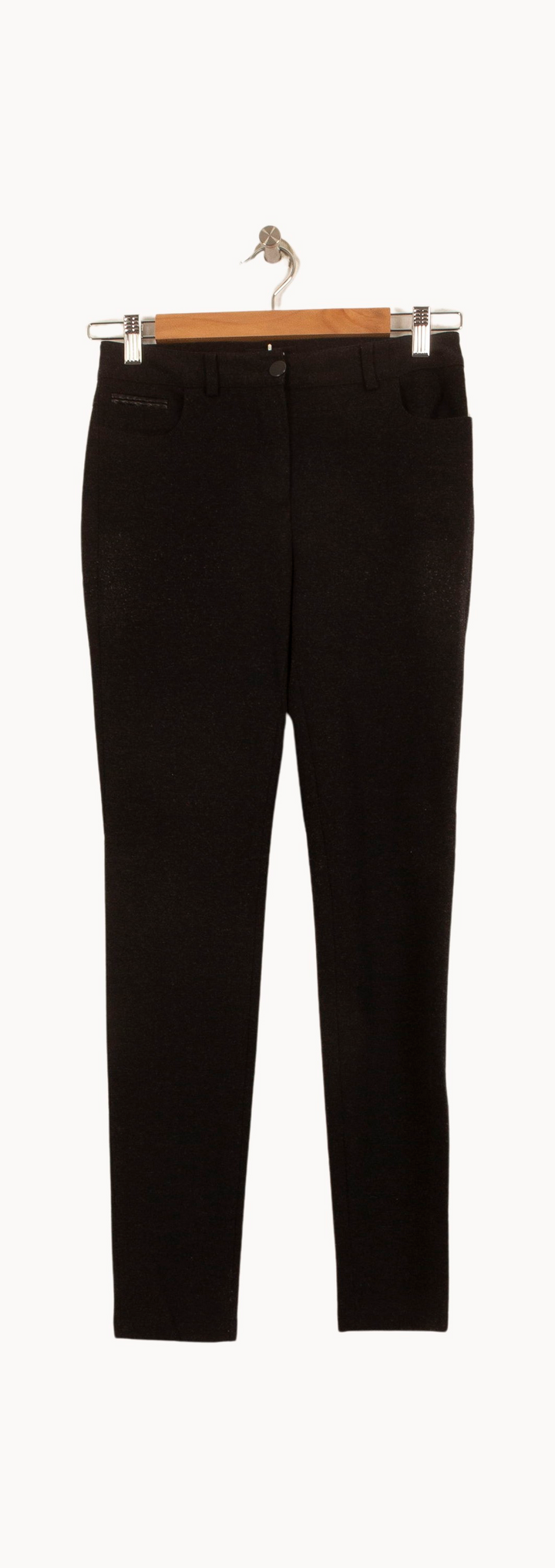 Pantalon Noir - Taille XS/34 de la marque Caroll | PARAD64131 - Vendu par Paradigme - Image 2